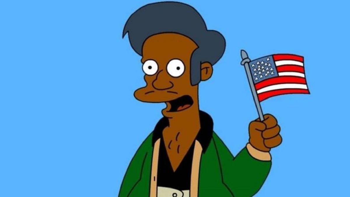 Apu se jubila de los Simpson Expediente Político